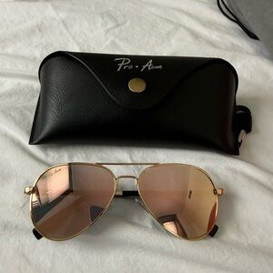 Aviator Reflective Sunglasses